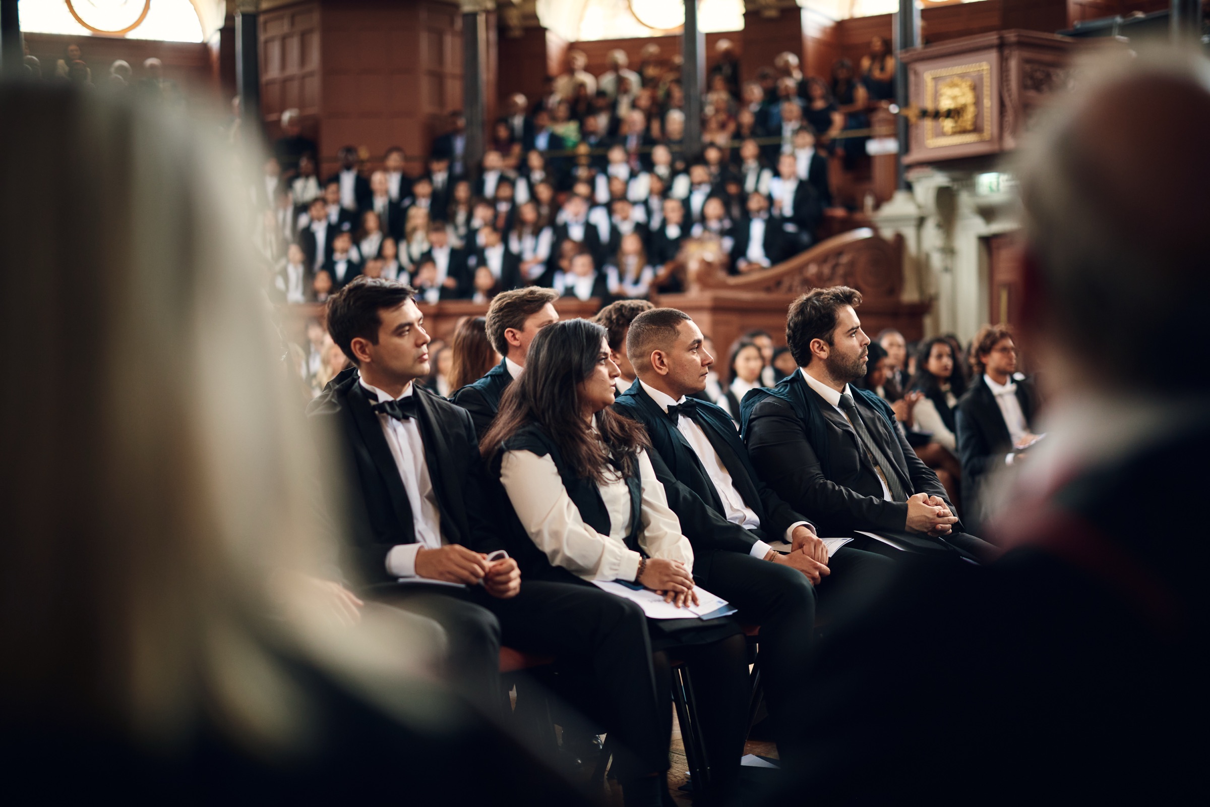 Levon at the MBA graduation ceremony, University of Oxford